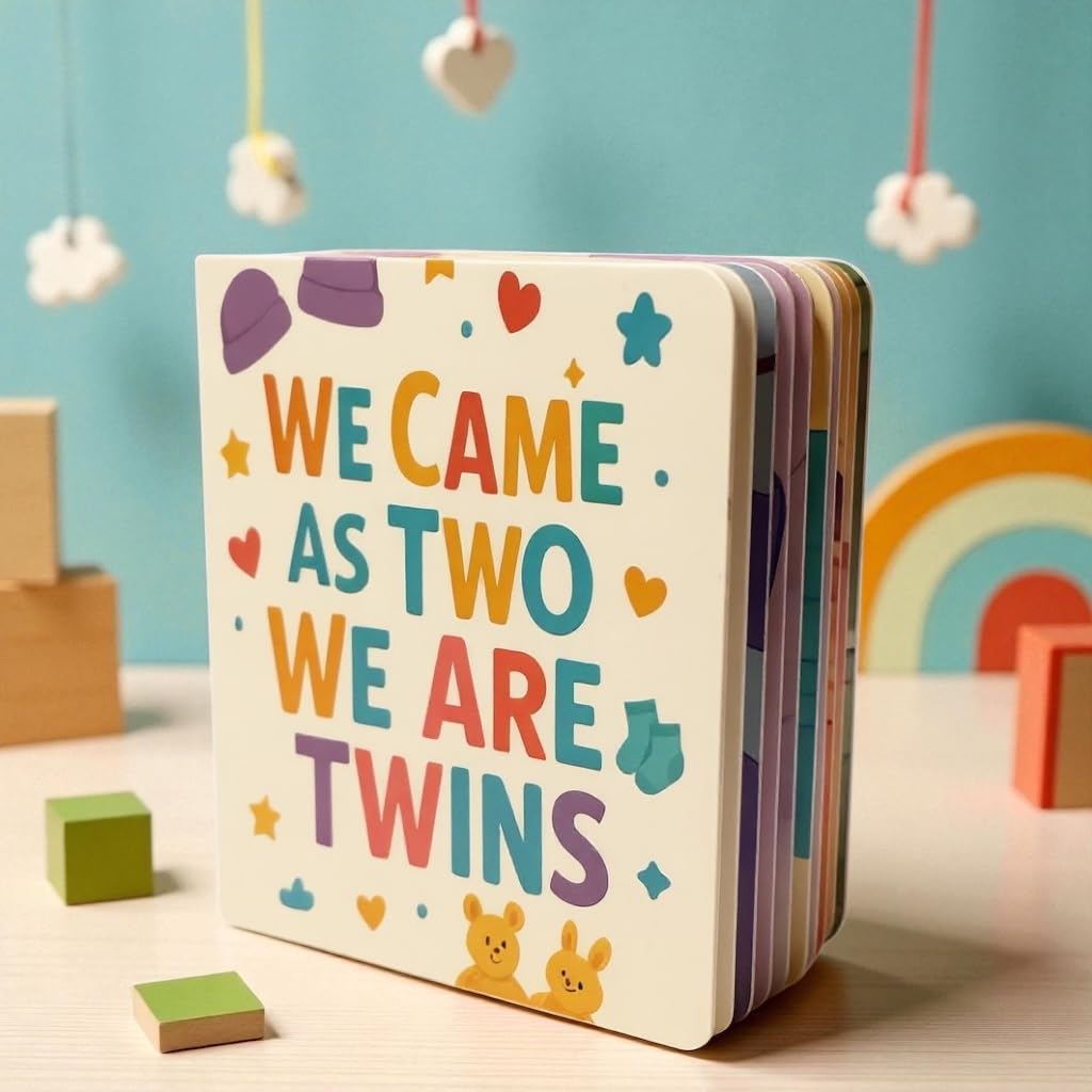 We Came as Two, We Are Twins board book